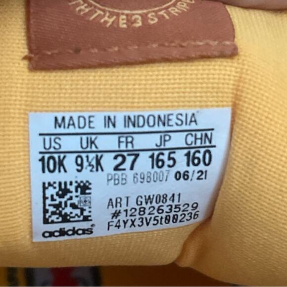 Adidas Monsters Inc. x Forum Low Little Kid George Sanderson Shoes Size 10K - Picture 6 of 7